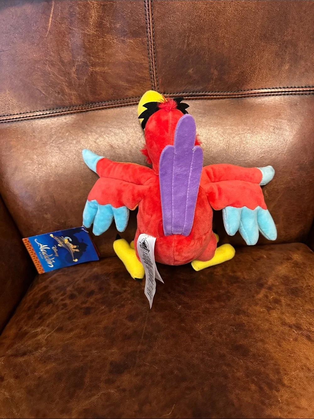 Disney Lago Aladdin Plush Parrot New With Tags